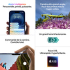 Apple - iPhone 16 Plus 6,7" - 256 Go - Blanc - Bell et Virgin Plus-Personnalisez Votre iPhone: Avec iOS 18, donnez la couleur de votre choix aux icônes de l'écran d'accueil. Retrouvez vos images préférées plus rapidement dans l'app Photos repensée. Et ajoutez des effets animés amusants à n'importe quel mot, phrase ou émoji dans un iMessage