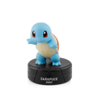 tonies -  Pokémon : Carapuce figurine Tonie - Français-Liste des titres : 1. À la rencontre de Carapuce 2. Introduction à l’univers et aux personnages 3. Histoire 1 : Plongeon en été 4. Académie des Dresseurs : Les Poké Balls 5. Combat de capacités Pokémon 6. Histoire 2 : Carapuce et le mystère de la plage 7. Académie des Dresseurs : Le premier partenaire Pokémon 8. Histoire 3 : Tracas au camping 9. Conclusion Durée totale : env. 67 minutes