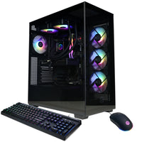 CYBERPOWERPC - Ordinateur de jeux Gamer Supreme, Ryzen 7 9700X, RX 9070 XT, 2To PCIe SSD, 32Go RAM, Windows 11 Édition famille-Processeur: AMD Ryzen 7 9700X 3.8GHz (Max 5.5GHz)