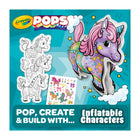 Crayola - Ensemble d’activités de personnages gonflables POPS 3D - Licornes-CADEAU POUR ENFANTS : Offrez-leur une expérience de coloriage immersive qui engage et excite les enfants! C'est un excellent cadeau pour les filles et les garçons à l'occasion d'un anniversaire ou d'une fête