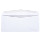 Enveloppes d’affaires de sécurité SupremeX avec fenêtre, doublure teintée grise, no 10, 4 1/8 x 9 1/2 po, blanches, paquet de 500-Vélin blanc