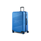 Reebok - GO Collection Grande valise rigide - Bleu-Poignées supérieures et latérales renforcées pour retirer facilement les valises des carrousels à bagages ou des voitures