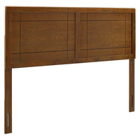 Modway - Archie Bois Tête de lit King, Noyer-Tête de lit King Wood