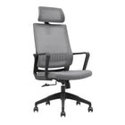 Brassex - Chaise de bureau Jared - Gris-Petit colis