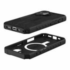 UAG - Coque Pathfinder robuste avec MagSafe pour iPhone 16 - Noire-Rebord surélevé pour protéger la caméra