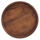 Modway - Chiro Bois rond Table d’appoint - Noyer-6
