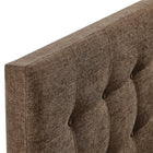 Modway - Emily Tissu tapis Tête de lit King Size, Moka-7