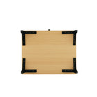 Manhattan Comfort - Table de nuit moderne Amara 19,7" - Chêne naturel-Garantie limitée du fabricant de 30 jours