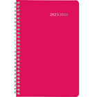 Staples - Agenda scolaire hebdomadaire/mensuel 2025-2026 - 8 1/2 po H x 5 1/2 po l - assorties - bilingue-Liste de vacances des trois ans, page de relevé de notes, informations scolaires pratiques - référence des poids et mesures, conversions courantes, tableau de multiplication, formules courantes, angles et triangles, tableau périodique, éléments, carte des fuseaux horaires du Canada, pages de téléphone / adresse et pages de notes lignées