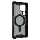 UAG - Plasma XTE Rugged Kickstand Case avec aimant pour Samsung Galaxy S25 Ultra - Noir/Orange-TPU fabriqué à partir de matériaux recyclés