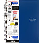 Five Star – Cahier 1 Sujet Lourd Perforé – 8-1/2 po x 11 po – 100 Feuilles – Couleurs Assorties-Les pages perforées Neat Sheet réglées par l'université s'enlèvent proprement du bloc-notes