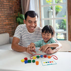 Teacher Created Resources - Perles de laçage - Ensemble de 39-Apprenez les couleurs, les formes, le tri, l'association, les motifs et plus encore avec cet ensemble de perles à lacer