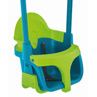 Mookie - Siège de balançoire pour bébé TP Quadpod-Commencez avec le mode 1, un siège de soutien « enveloppant » avec appuie-tête moulé, barre en T et harnais. Le siège est spacieux, donc il est facile de soulever et d’asseoir l’enfant dans le siège.