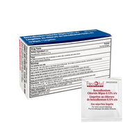 First Aid Central - Lingettes antiseptiques au chlorure de benzalkonium - Paquet de 12-FAC Lingettes BZK