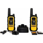 DEWALT - DXFRS800 Talkie-walkie GMRS robuste avec oreillettes de surveillance - lot de 4-VOX Transmission activée par la voix