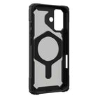 UAG - Étui Robuste Plasma XTE MagSafe  pour iPhone 17 - Noir/Orange Pop-Plusieurs angles de vision personnalisables