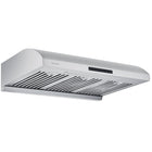 Vesta - Sous-armoire Hottes de cuisine Akron 30 po, argent-Avec 3 filtres à chicane ainsi qu'un bac à huile, le nettoyage et l'entretien sont plus faciles que jamais. Placez simplement les filtres dans votre lave-vaisselle et le tour est joué