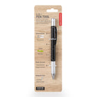 Kikkerland - stylo multi-outils noir et argent-7