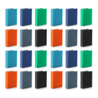 Promarx - Couverture de livre extensible, Paquet de 24-Tissu extensible pour protéger les livres de l'usure