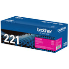 Brother - Cartouche de toner magenta TN221M rendement standard-Rendement : jusqu'à 1400 pages