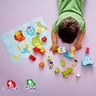 LEGO - DUPLO Le train des chiffres - Apprendre à compter-L’ensemble se combine facilement avec d’autres jouets LEGO DUPLO