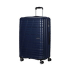 American Tourister - Surftime Spinner - Grand - bleu métallique-Le matériau ABS robuste est capable de résister aux rigueurs des voyages.