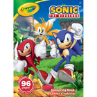 Crayola - cahier à colorier - 96 pages - Sonic The Hedgehog-LIVRE À COLORIER SONIC : Ce livre à colorier Sonic de Crayola comprend 96 pages à colorier et 1 feuille d'autocollants