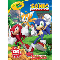 Crayola - cahier à colorier - 96 pages - Sonic The Hedgehog-LIVRE À COLORIER SONIC : Ce livre à colorier Sonic de Crayola comprend 96 pages à colorier et 1 feuille d'autocollants