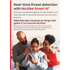 McAfee+ - Premium Family logiciel antivirus pour (illimité d’appareils)(Windows/Mac/Android/iOS/ChromeOS) - abonnement d'un an avec renouvellement automatique [téléchargement]-Le détecteur de textos frauduleux optimisé par l'IA avancée McAfee™ vous alerte en cas de liens à risque dans les textos avant même que vous ne les ouvriez.