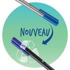Staedtler - Marqueurs Fineliner triplus – 0,3 mm – couleurs variées – paquet de 10-Pointe super fine, 0,3 mm