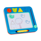 Battat - tableau de dessin magnétique-Tableau de dessin magnétique : Un tableau de dessin coloré qui permet aux enfants de créer encore et encore