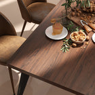 Homy Casa -  Bureau moderne 63 po L - Marron-Allie design moderne et fonctionnalité pour améliorer la productivité