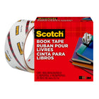 Scotch - Ruban adhésif pour livre - 1-1/2 po x 15 vg - 3 rouleaux-Transparent