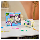Crayola - Figurine géante Scribble Scrubbie - Dinosaure-GÉANT ET ARTICULÉ : Rory mesure 15 cm de haut et sa tête et ses pattes sont articulées pour des possibilités infinies de jeu créatif
