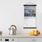 DateWorks - Calendrier Mural 16 Mois 2025 Québec - 12 po x 12 po - Bilingue-12 po x 12 po