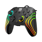 Turtle Beach - Manette de gaming RGB filaire Afterglow Wave pour Nintendo Switch 2 - Noir-Sticks à effet Hall pour plus de précision et de durabilité 