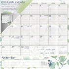 DateWorks - 2026 Calendrier Mural Magnétique Familial 16 Mois - 12 po x 12 po - Chanson Murmurée - Anglais -12,00" x 12,00"