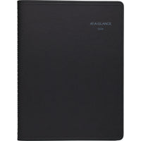 AT-A-GLANCE - Cahier de rendez-vous hebdomadaire/mensuel QuickNotes 2026 - 10 7/8 po H x 8 1/4 po l - noir - bilingue-12 mois avec onglet : janvier 2026 à décembre 2026