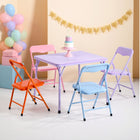 Homy - Ensemble de Table et Chaises pour Enfants Casa - 5 Pièces-Conception Ergonomique & Adaptée aux Enfants - Conçu pour offrir un confort et un soutien optimal aux enfants, en favorisant une bonne posture pour une utilisation prolongée.