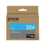 Epson - T324 Cartouche d'encre - Capacité standard - Cyan-Cyan