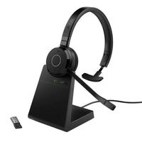 Jabra - Casque mono sans fil Evolve 65 TE avec station de charge - Unified-Lève-toi, prends un appel ou prends une pause, tout en restant connecté à ton appareil.