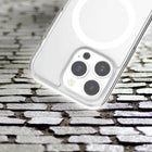 TUFF8 - Étui Clear Mag, verre trempé, ensemble chargeur PD 30 W - iPhone 15 Pro Max-Chargeur mural double port 30 W : chargez plus rapidement et plus intelligemment avec notre chargeur mural compact et puissant, doté de deux ports USB pour un chargement simultané à grande vitesse de votre iPhone et d'autres appareils.