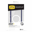 OtterBox - Defender Pro XT Clear Magnets Case pour Samsung Galaxy S25 - Violet Thunder-Pare-chocs autour de la caméra pour une protection contre les impacts violents