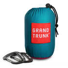 Grand Trunk - Hamac double Trunk Tech - Sarcelle foncé et bourgogne-Tissu résistant aux intempéries