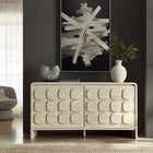 Modway - Toscana 61" Buffet - Travertin-Étagères ajustables