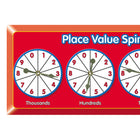 Les Spinners de Valeur Place de Kagan Publishing -Commencez avec la toupie des unités et regardez vos élèves progresser jusqu'aux dizaines, aux centaines, puis aux milliers