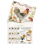Lang - 2026 Proud Rooster Calendrier Mural Deluxe Mensuel - 30,5 cm l x 30,5 cm H - Anglais-Convient aux cadres et crochets muraux LANG