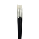 DBLG Import - Pinceau Taklon Plat Taille 10 - Paquet de 12 -Taille 10