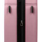 Bugatti - Valsie d'enregistrement rigide 30.50po de la collection Monaco - Pink-Roulettes doubles pivotantes à 360 degrés pour un roulement fluide et silencieux (8 roues)