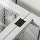 PawHut - Clapier à lapin avec roues, rampe, enclos et plateau - gris - 42,5 po L x 22,8 po l x 29 po H-Roulettes pour un déplacement simple 